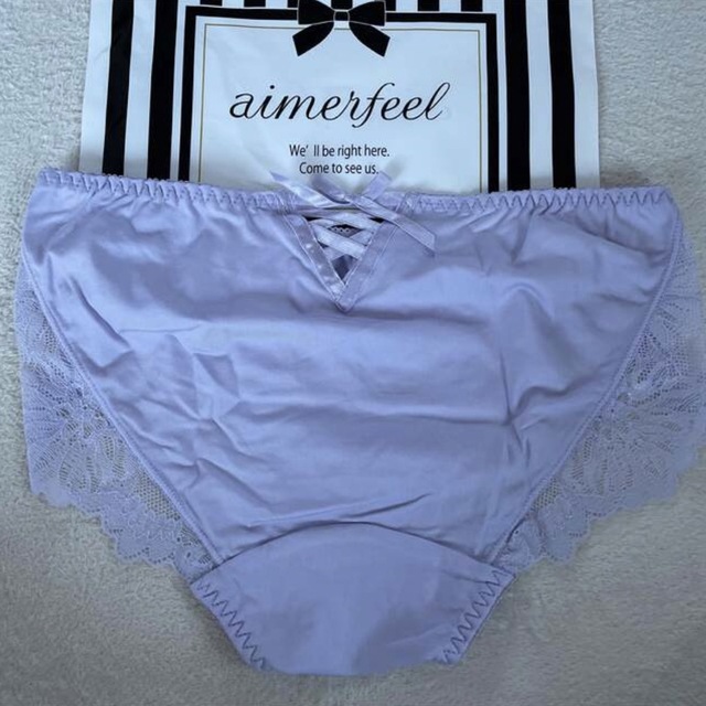 aimer feel(エメフィール)の新品未使用♡エメフィール♡ショーツ　パープル　レア　パンティ レディースの下着/アンダーウェア(ショーツ)の商品写真