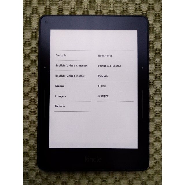 【箱付き】Kindle Voyage スマホ/家電/カメラのPC/タブレット(電子ブックリーダー)の商品写真