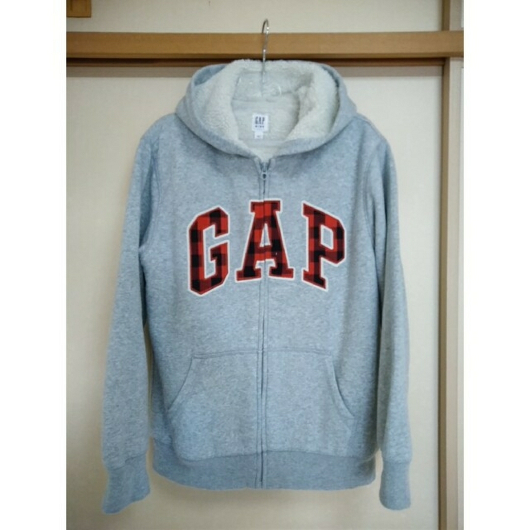 GAP(ギャップ)のGAP❗裏ボアパーカー　キッズサイズXXL❗ キッズ/ベビー/マタニティのキッズ服女の子用(90cm~)(ジャケット/上着)の商品写真