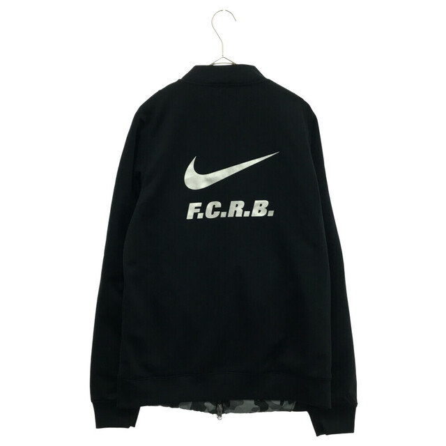 F.C.R.B.(エフシーアールビー)のF.C.R.B./F.C.Real Bristol/FCRB エフシーアールビー/エフシーレアルブリストル 16SS WARM UP JACKET リバーシブル ウォームアップ ブルゾン ジャケット 823118-010 ブラック メンズのジャケット/アウター(フライトジャケット)の商品写真