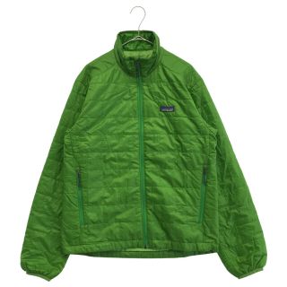 パタゴニア(patagonia)のPATAGONIA パタゴニア キルティングデザイン ジップアップ パファーナノジャケット グリーン 84210FA11(フライトジャケット)