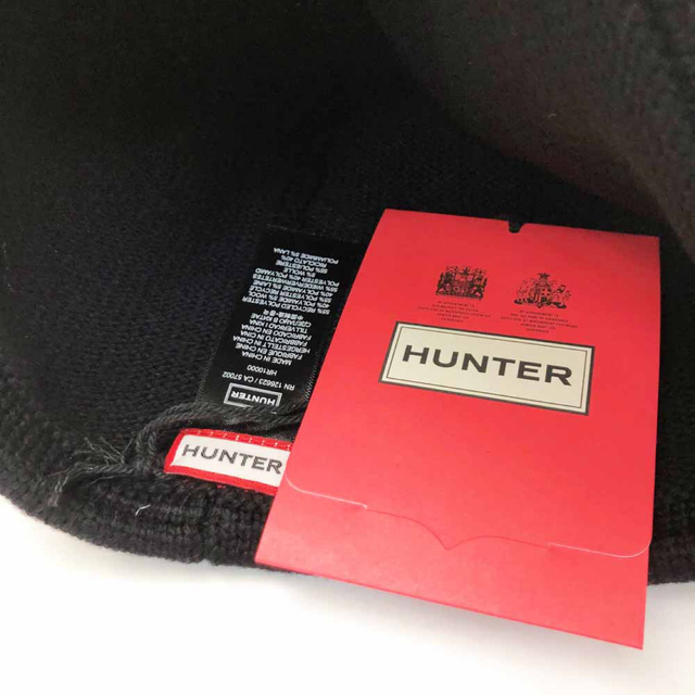 新品 HUNTER ハンター ニットキャップ HR10000 ブラック