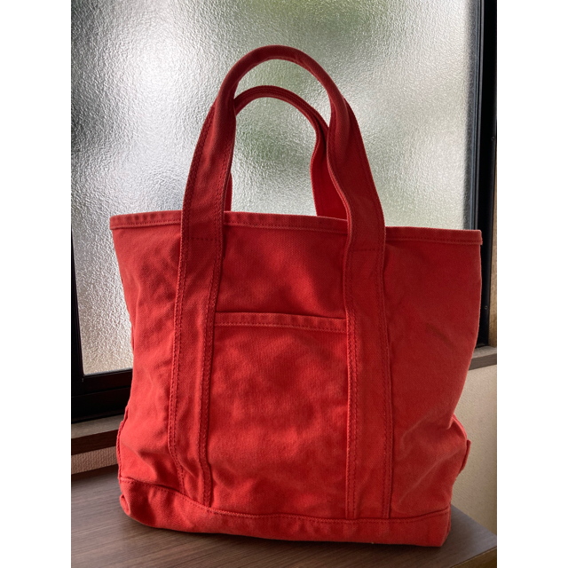 GAP(ギャップ)のGAP 帆布　キャンバストートバッグ　赤 レディースのバッグ(トートバッグ)の商品写真