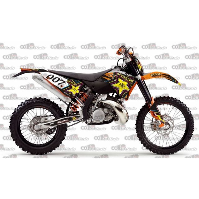 08-11 KTM EXC EXCF XCW XCF デカール co4
