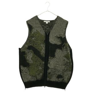 Y-3 - Y-3 ワイスリー 21AW CAMO KNIT VEST カモニットベスト グリーン