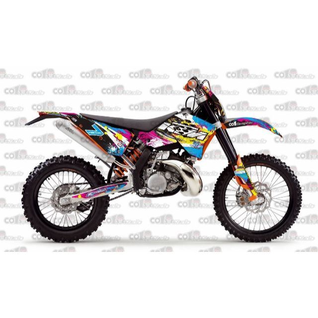 08-11 KTM EXC EXCF XCW XCF デカール co3