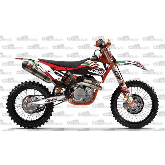 08-11 KTM EXC EXCF XCW XCF デカール co3