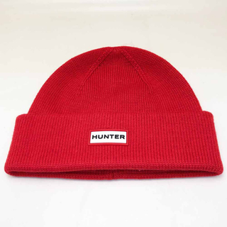ハンター(HUNTER)の新品 HUNTER ハンター ニットキャップ HR10000 レッド(ニット帽/ビーニー)