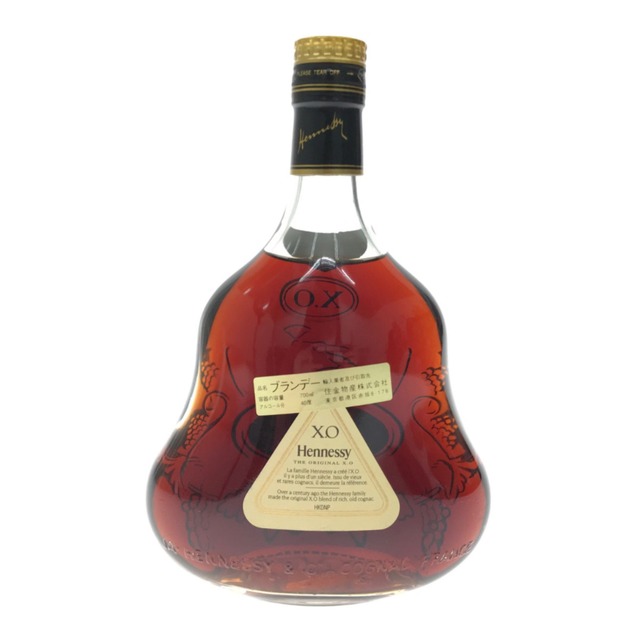 公式正規店 ▽▽Hennessy ヘネシー ブランデー コニャック 700ml ...