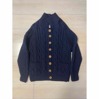 インバーアラン(INVERALLAN)のINVERALLAN 3A 茶タグ フィッシャーマン セーター　中古品 Mサイズ(ニット/セーター)