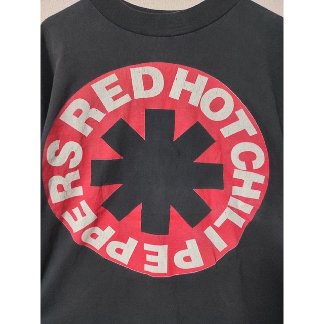 【値下げ不可】古着 90s Red Hot Chili Peppers ロンＴ メンズのトップス(Tシャツ/カットソー(七分/長袖))の商品写真