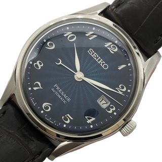 セイコー(SEIKO)のセイコー SEIKO プレサージュ SARA021 ブルー ステンレススチール 自動巻き メンズ 腕時計(その他)