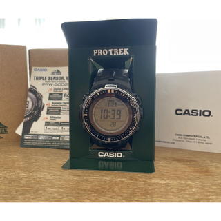カシオ(CASIO)のCASIO PROTREK PRW-3000本体のみ(腕時計(デジタル))