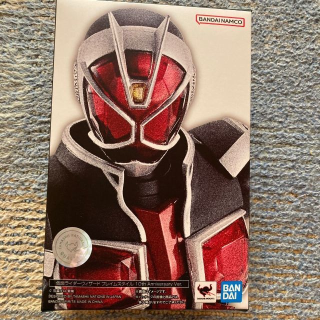 BANDAI - 真骨彫製法 仮面ライダーウィザード フレイムスタイル
