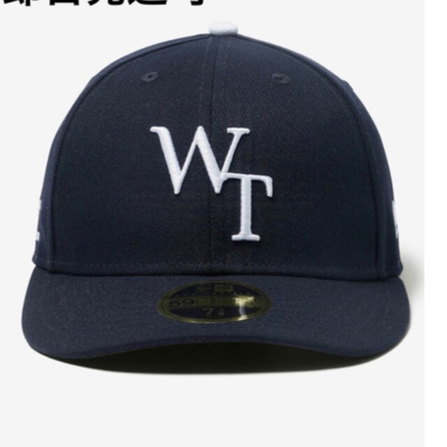 WTAPS 59FIFTY LOW CAP NEW ERA ネイビーm