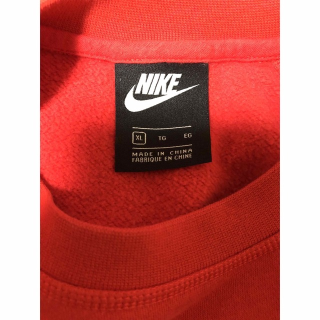 NIKE ナイキ　スウェット　裏起毛　ビッグスウォッシュ　 ビックロゴ　XL レディースのトップス(トレーナー/スウェット)の商品写真