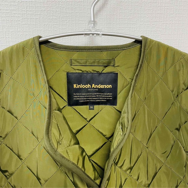 KINLOCH(キンロック)の美品】Kinloch Anderson QUILTED LINER JACKET メンズのジャケット/アウター(ブルゾン)の商品写真