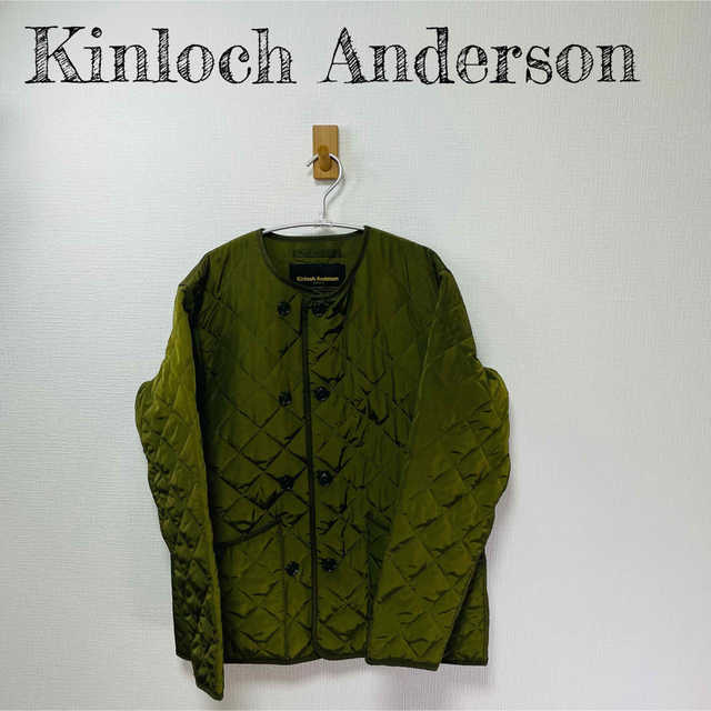 美品】Kinloch Anderson QUILTED LINER JACKET