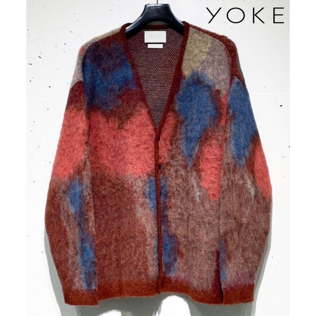 【新品】YOKE/ROTHKO JAQUARDCARDIGANGarden別注