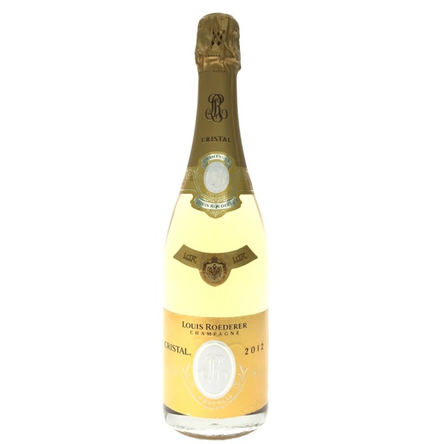 ▼▼LOUIS ROEDERER 果実酒 シャンパン 750ml クリスタル ブリュット 2012 12% 食品/飲料/酒の酒(リキュール/果実酒)の商品写真