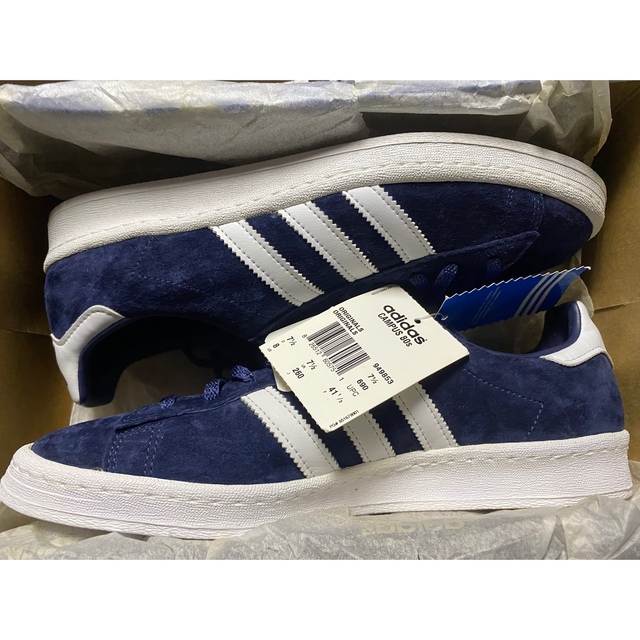 2008 adidas CAMPUS 80s 紺×白 US8 新品 949853スニーカー