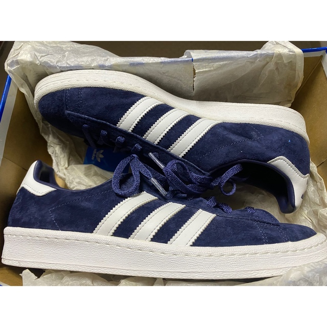 2008 adidas CAMPUS 80s 紺×白 US8 新品 949853スニーカー