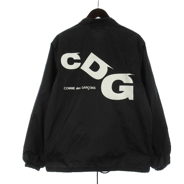 コムデギャルソン CDG コーチジャケット ロゴ SZ-J019 ブラック S ...