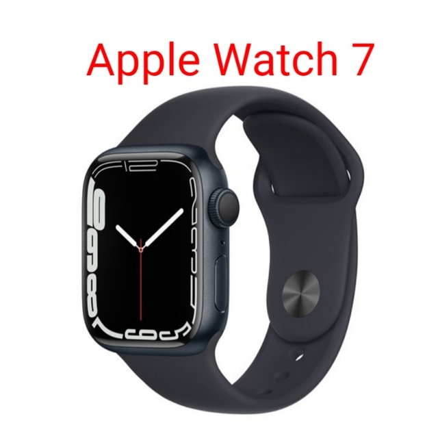 Apple Watch Series 7(GPSモデル） 41mmミッドナイト41mm横