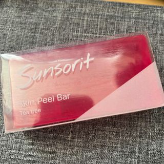 サンソリット(sunsorit)のスキンピールバー　赤　サンソリット(洗顔料)