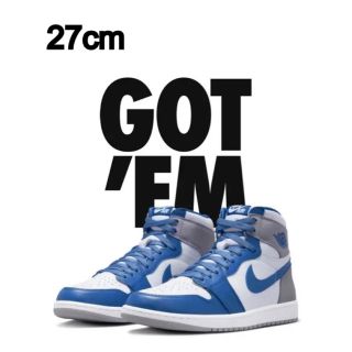 Nike air jordan1 high og True Blue 27cm(スニーカー)