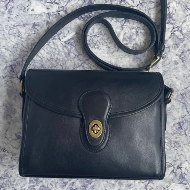 COACH - 極美品 オールドコーチ OLD COACH ブラック ショルダー USA製