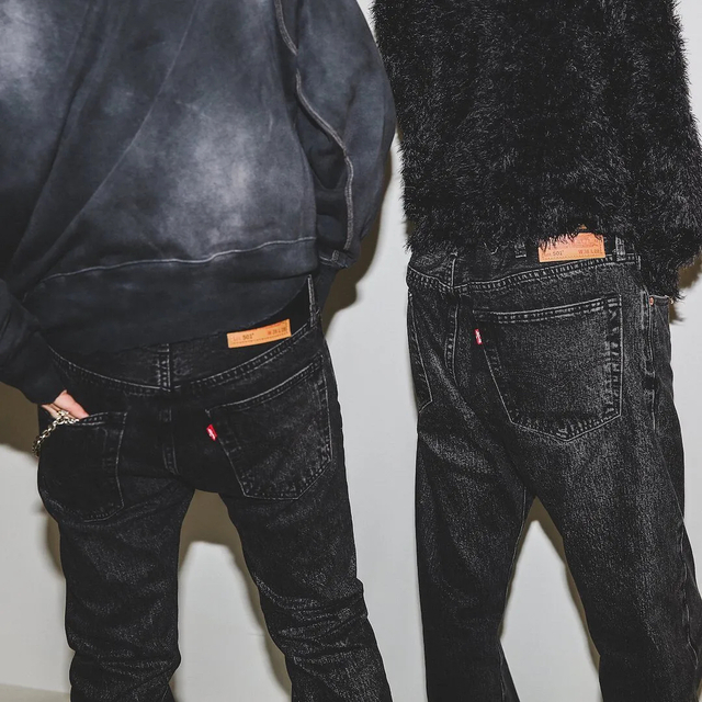 LeviLevi’s × BEAMS 501 Black DENIM W36 L28