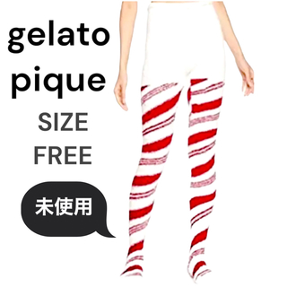 ジェラートピケ(gelato pique)の【新品未使用】gelato pique ルームウェア　パジャマ　タイツ　パンツ(ルームウェア)