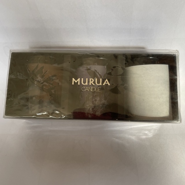 MURUA(ムルーア)のお値下げ❗️MURUA CANDLE ★ ムルーア　キャンドル　新品未使用❗️ ハンドメイドのインテリア/家具(アロマ/キャンドル)の商品写真