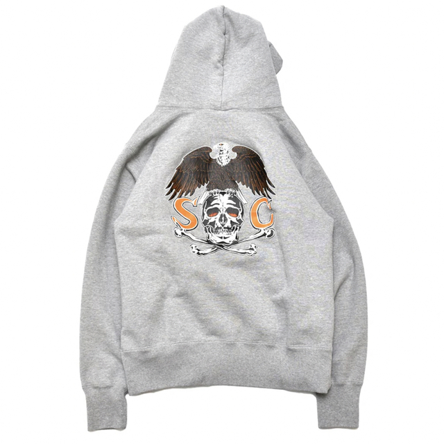 Subculture OLD ENGLISH HOODIE   GRAY