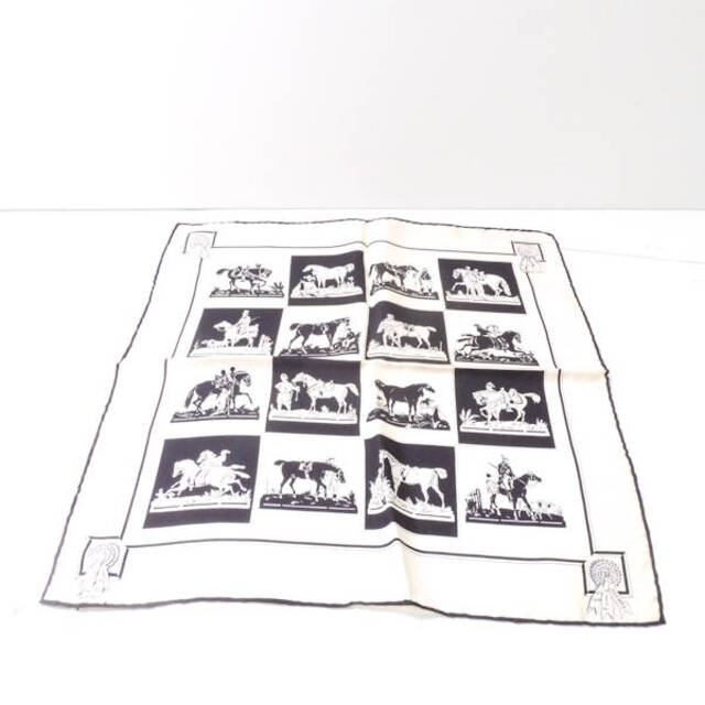 HERMES - HERMES エルメス カレ ミニスカーフ 1点 シルク100 HERMES - HERMES エルメス カレ ミニスカーフ 1点 シルク100