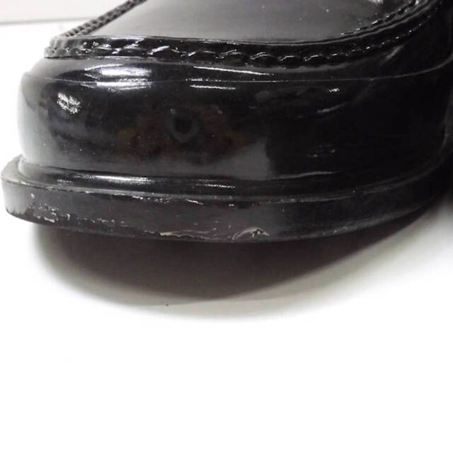 HUNTER(ハンター)の美品 HUNTER ハンター ペニーローファー レインシューズ 1点 ブラック 24.0cm(UK5) 雨 レディース AN39C  レディースの靴/シューズ(レインブーツ/長靴)の商品写真