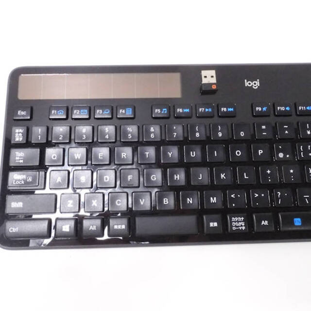 美品 Logicool ロジクール K750r 超薄型ワイヤレスキーボード 1 美品 Logicool ロジクール K750r 超薄型ワイヤレスキーボード 1