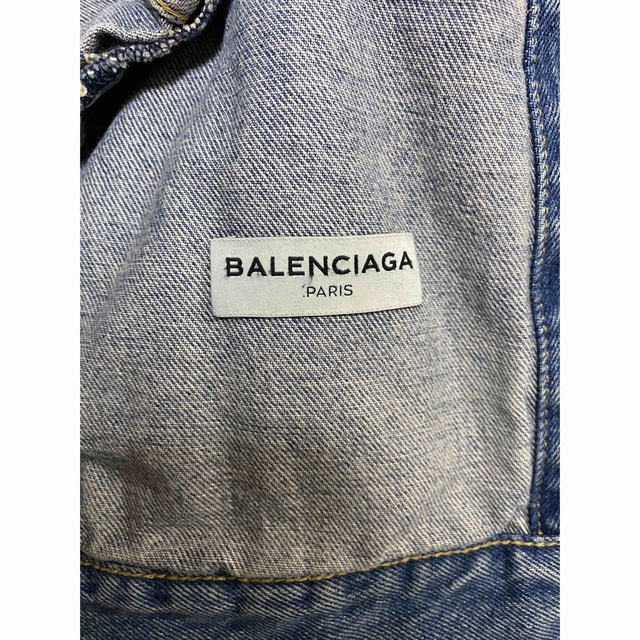 Balenciaga(バレンシアガ)のBALENCIAGA スウィングデニムジャケット メンズのジャケット/アウター(Gジャン/デニムジャケット)の商品写真