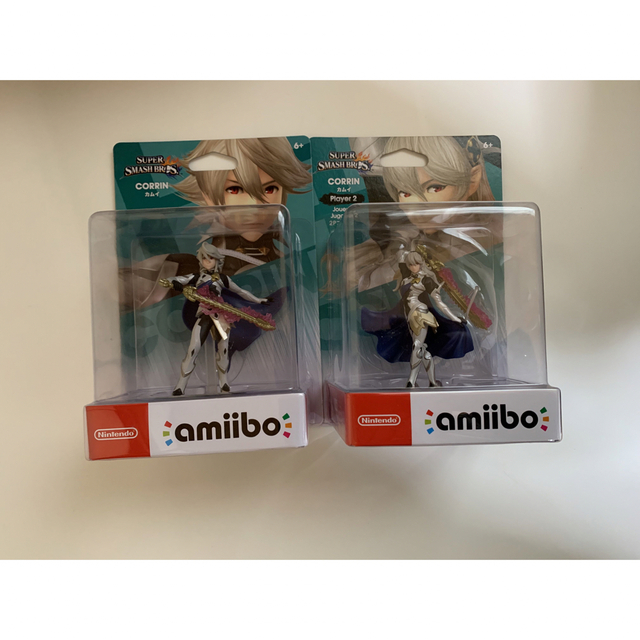 新品 即納 amiibo 大乱闘スマッシュブラザーズ　カムイ  2体セット