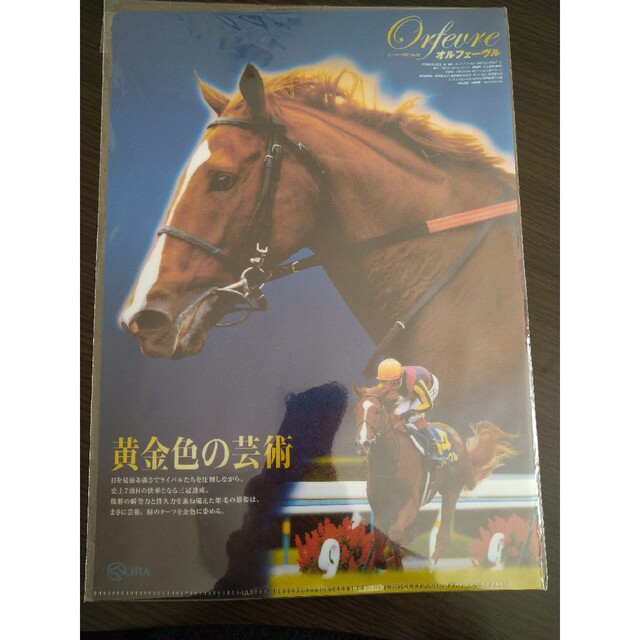 競馬クリアファイルセット エンタメ/ホビーのコレクション(ノベルティグッズ)の商品写真