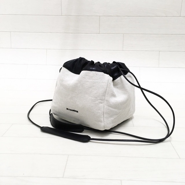 ☆超美品☆JIL SANDER ジルサンダー ドローストリング ショルダー