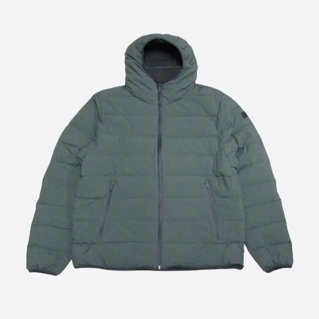 Abercrombie&Fitch(アバクロンビーアンドフィッチ)の★新品★アバクロンビー&フィッチ★フーデッドダウンジャケット(Teal/XXL) メンズのジャケット/アウター(ダウンジャケット)の商品写真