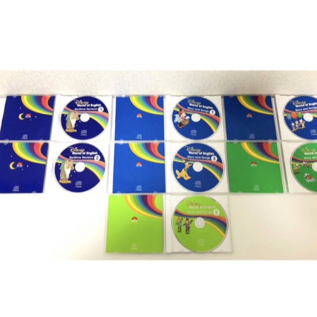 Disney(ディズニー)のストーリー＆ソングス ベッドタイムレビュー CD ディズニー英語dwe エンタメ/ホビーのCD(キッズ/ファミリー)の商品写真
