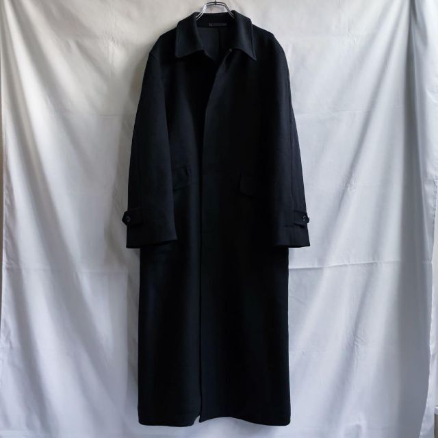 【paul smith】ウール ステンカラー コート ブラック