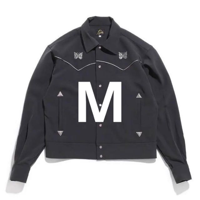 cowboy jacket M  グレー　パープル　ブラック　ホワイトジャケット/アウター