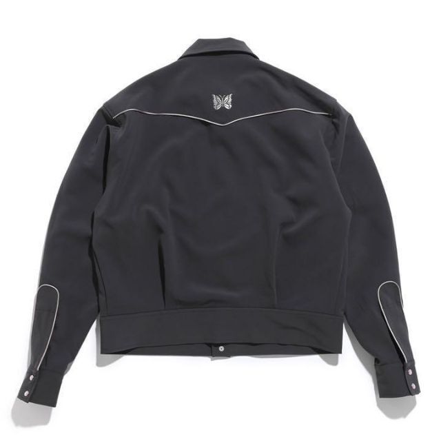 Needles(ニードルス)のcowboy jacket M  グレー　パープル　ブラック　ホワイト メンズのジャケット/アウター(その他)の商品写真
