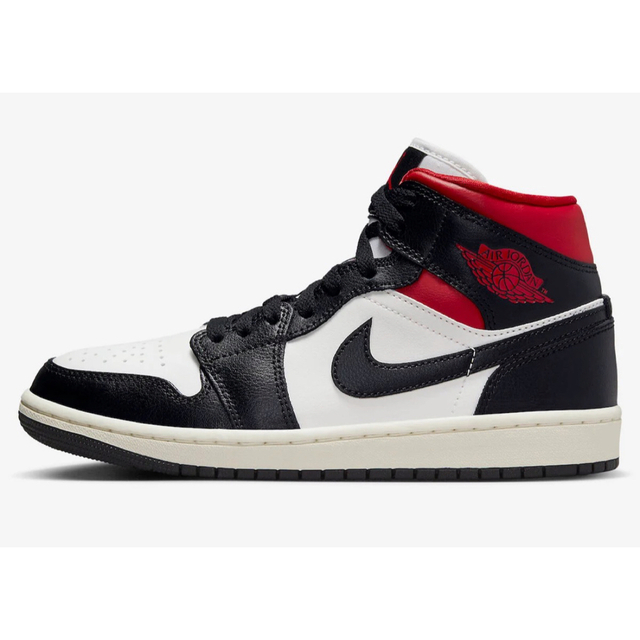 Nike WMNS Air Jordan 1 Mid Black/Gym Red