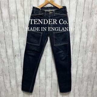 230120美品！TENDER Co. 103P セルビッチデニム！イングランド製！