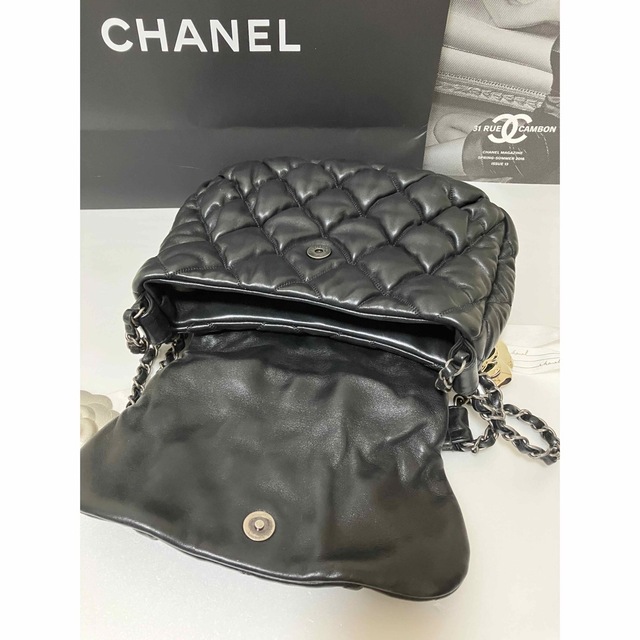 CHANEL(シャネル)の専用♡超美品★シャネル バブルキルト チェーンショルダーバッグ 正規品 レディースのバッグ(ショルダーバッグ)の商品写真